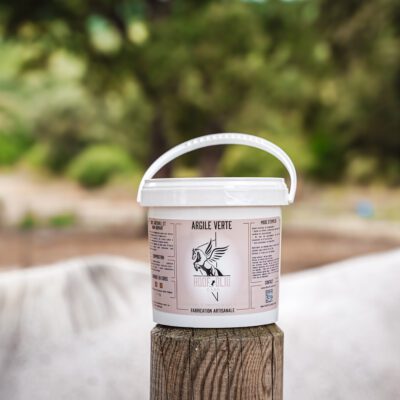 ARGILE VERTE à l’Hydrolat d’immortelle de Corse